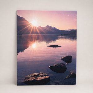 Wall Canvas Lake