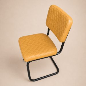 Yellow Art Deco Chair
